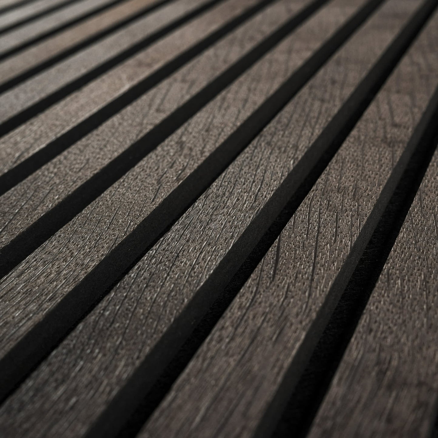 ACOUSTIC WOOD SLAT PANEL UMBER 9.5X120