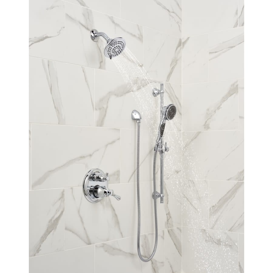 Cassidy 14 Series Pressure Balanced Valve Trim with Integrated 3 Function Diverter for Two Shower Applications - Less Rough-In