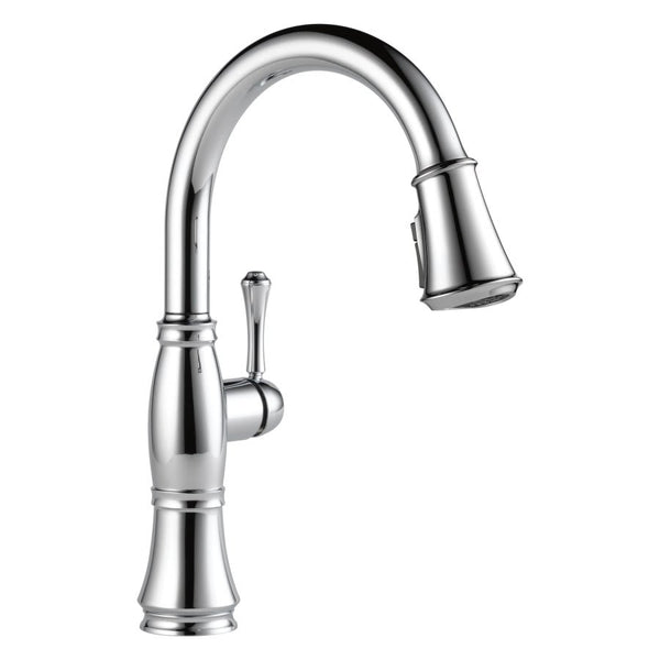 Cassidy™ Kitchen Faucet, Deck Mount, ADA, 1 Lever Handle, 1 or 3-Hole, Lumicoat Chrome
