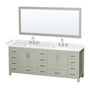 Sheffield Double Bathroom Vanity - 84W x 35H x 22D