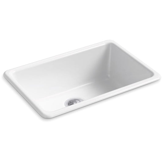 Iron/Tones 27" Undermount or Drop In Single Basin Cast Iron Kitchen Sink