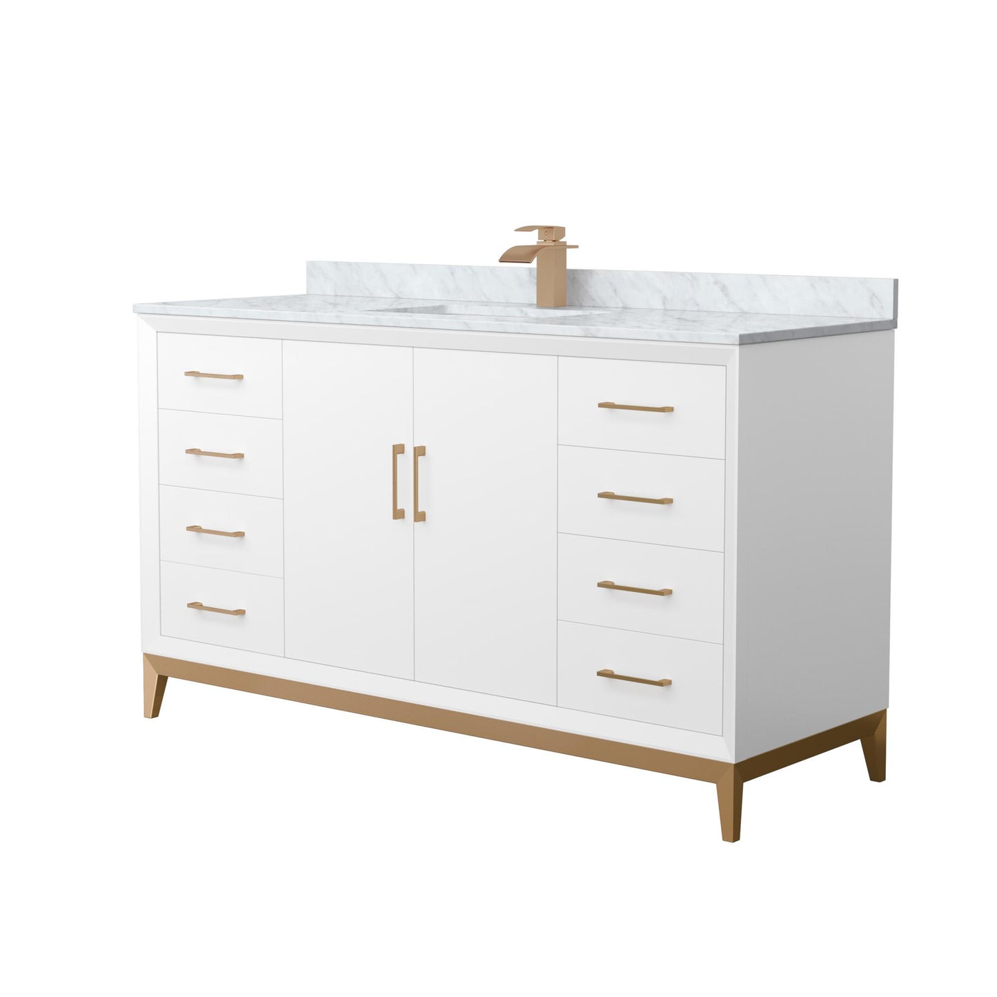 Amici Single Bathroom Vanity - 60W x 35.25H x 22D