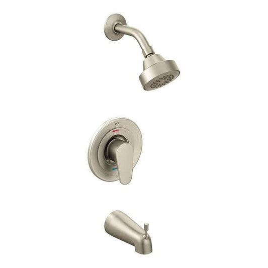 Edgestone™ Pressure Balanced Tub & Shower Trim, ADA, Brushed Nickel