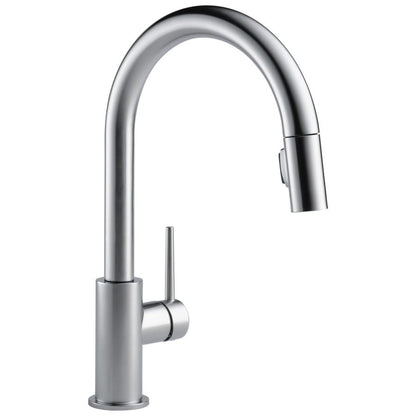 Trinsic® Kitchen Faucet, Deck Mount, ADA, 1 Lever Handle, 1-Hole, Arctic Stainless