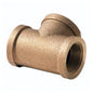 Tee, 1-1/4 in, FNPT, Lead Free Brass, Rough Brass, Domestic