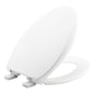 AFFINITY™ Toilet Seat, Elongated Bowl, Closed Front, With Cover, Plastic, White