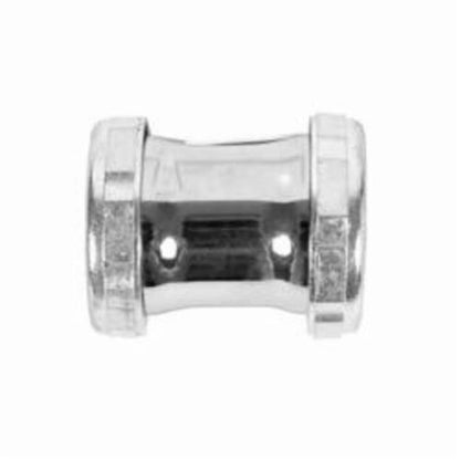 Tubular Extension, 1-1/2 in, Slip Joint, 22 ga, Chrome