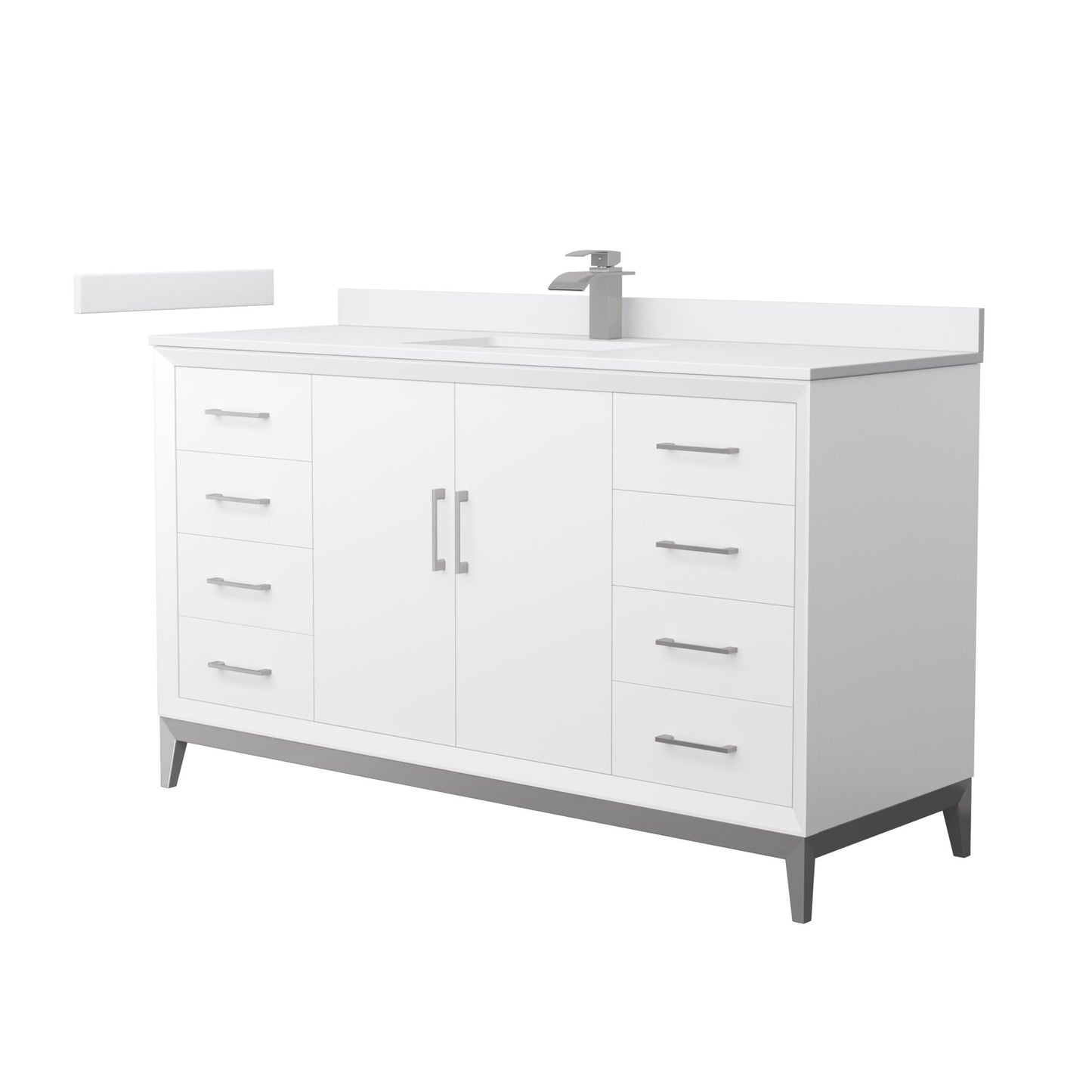 Amici Single Bathroom Vanity - 60W x 35.25H x 22D