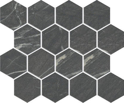 Foyer Steely Hexagon 3X3 Matte