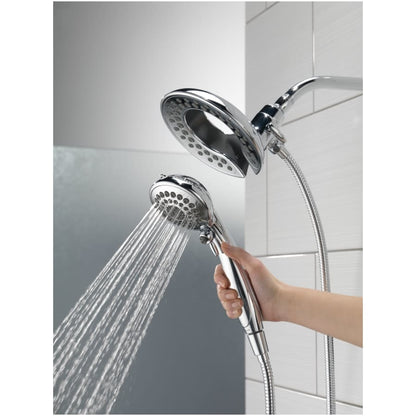 In2ition 2.5 GPM Multi Function Shower Head with Touch-Clean