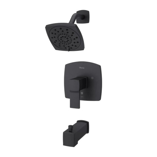 Deckard™ Pressure Balanced Tub & Shower Trim, Matte Black