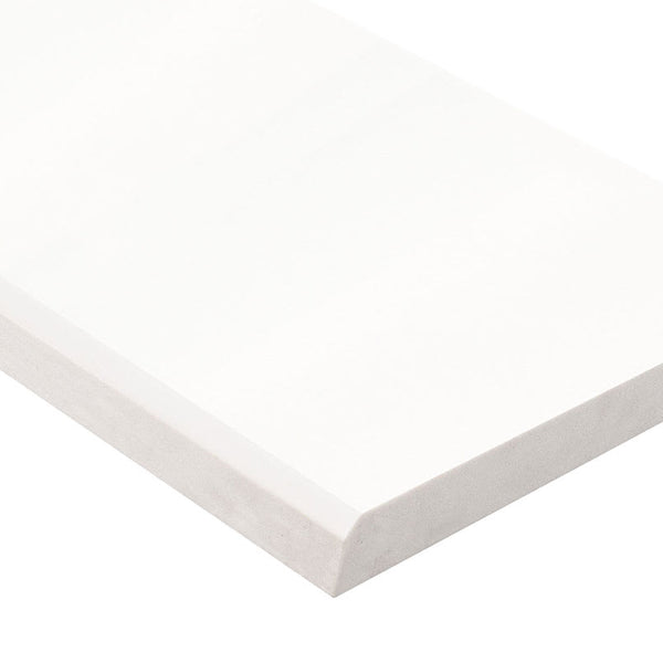 BRIGHT WHITE 6X73X0.62 DBL B POL-ENG