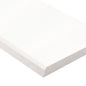 BRIGHT WHITE 6X73X0.62 DBL B POL-ENG