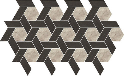 Historic Limestone Native Blend Hexagon 12X10 Matte