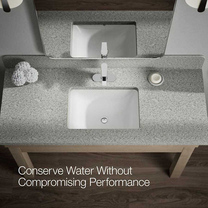 Hint 1.2 GPM Single Hole Bathroom Faucet with Pop-Up Drain Assembly and Escutcheon