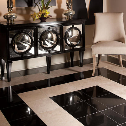 Granite Absolute Black Square 18X18 Polished