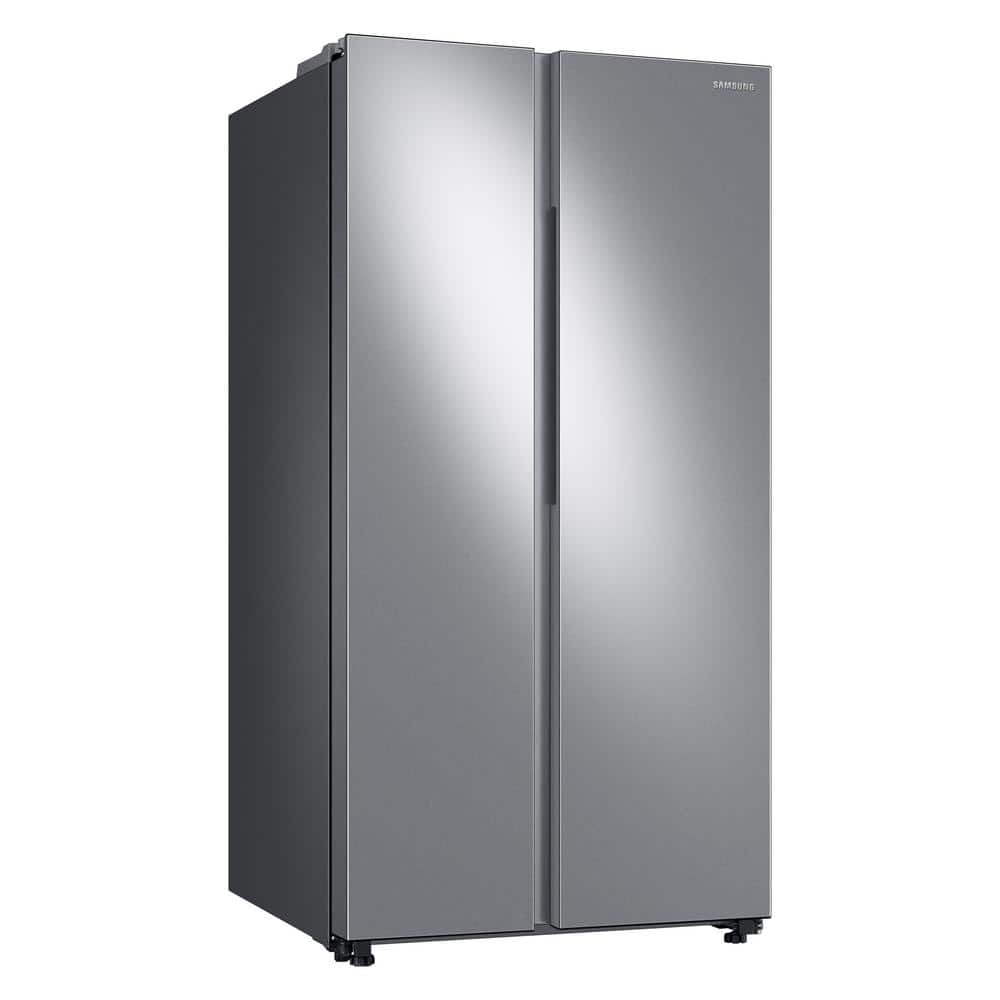 28Cuft Sxs Refrigerator With Ice Maker Stainless Steel