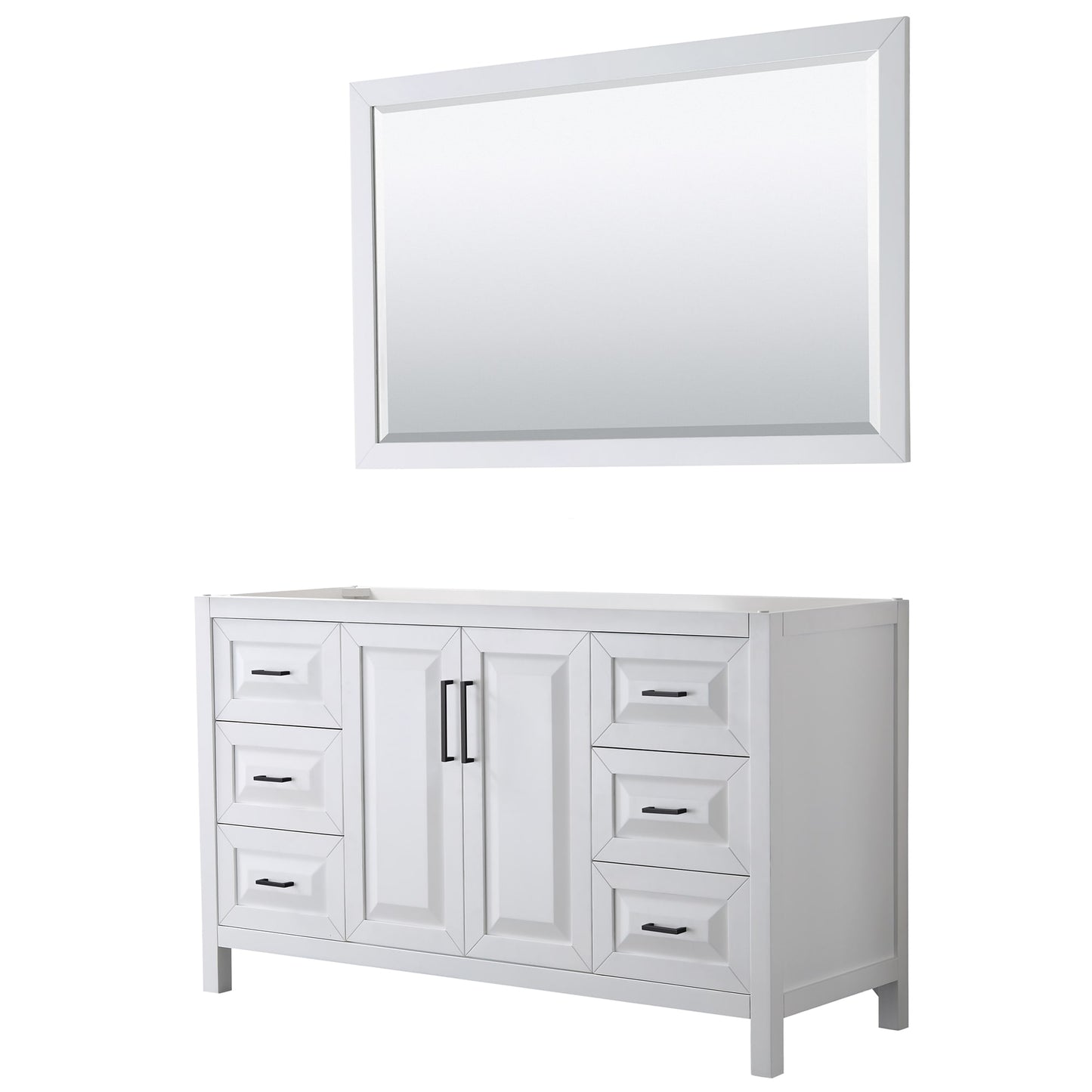 Daria Single Bathroom Vanity - 59W x 35H x 21.5D