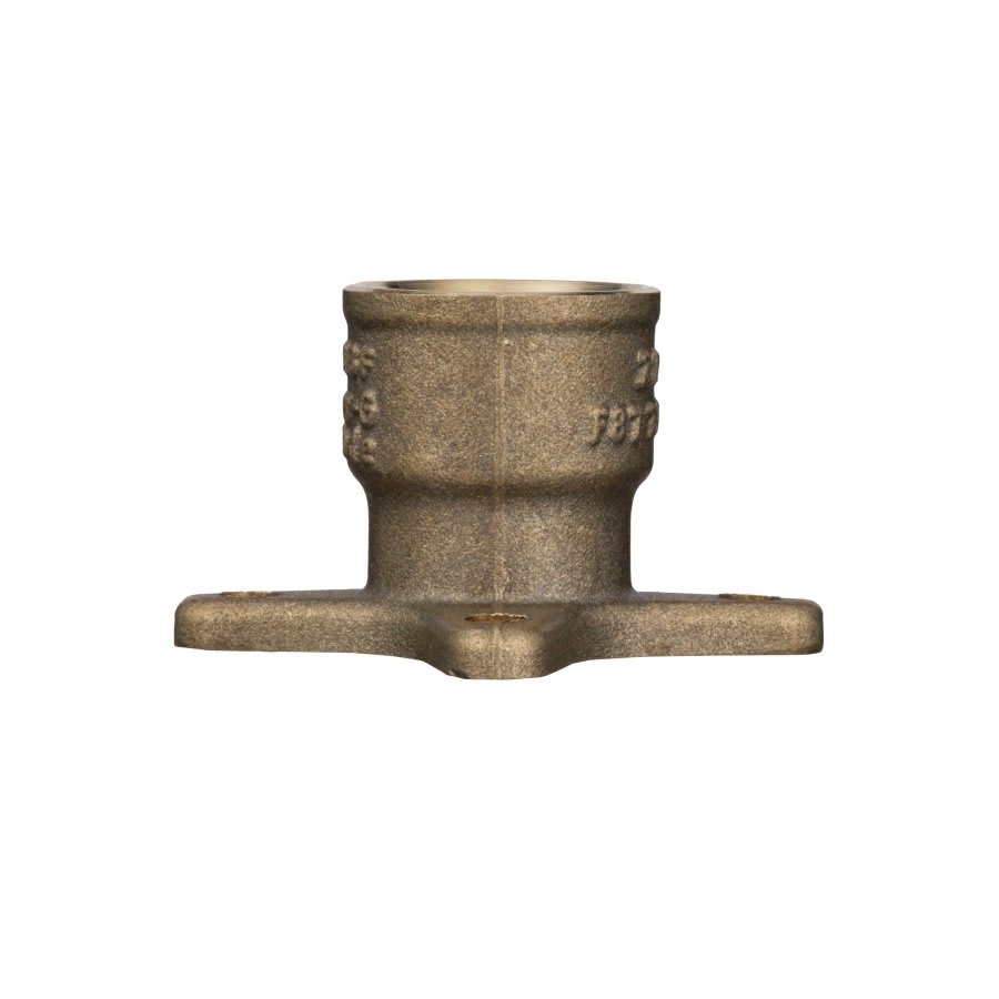 Drop Ear 90 deg Elbow, 1/2 in, Crimp PEX x FNPT, Brass