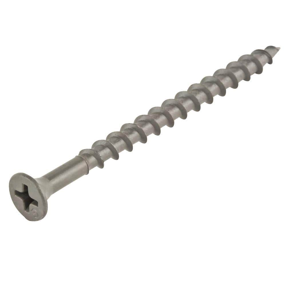 Grabber #10 3-1/2 in. Philips Bugle-Head Wood Deck Screw (1lb)