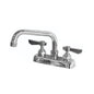 Laundry Faucet, Deck Mount, Lever Handle, Polished Chrome