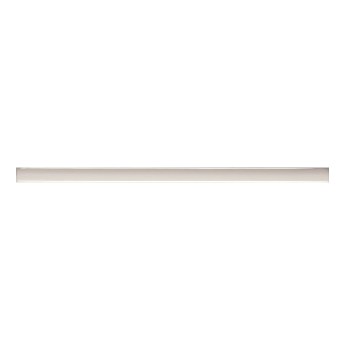 Clara .5" x 12" Glossy Ceramic Jolly Trim in Grey