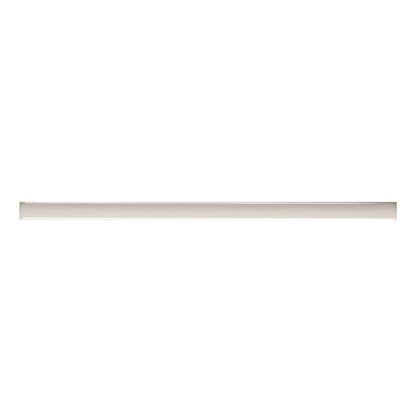 Clara .5" x 12" Glossy Ceramic Jolly Trim in Grey
