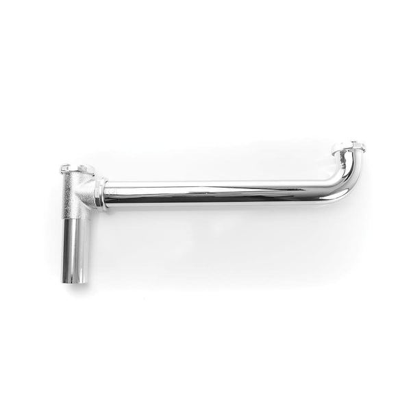 Continuous Waste, End Outlet, 1-1/2 in, Brass, 20 ga, Polished Chrome