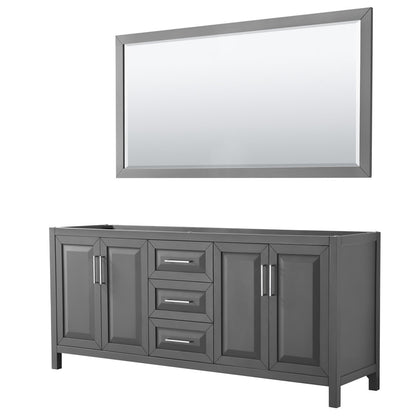 Daria Double Bathroom Vanity - 78.75W x 35H x 21.5D