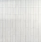 Rice Bianco Structure Rectangle, Raked 3X8 Glossy