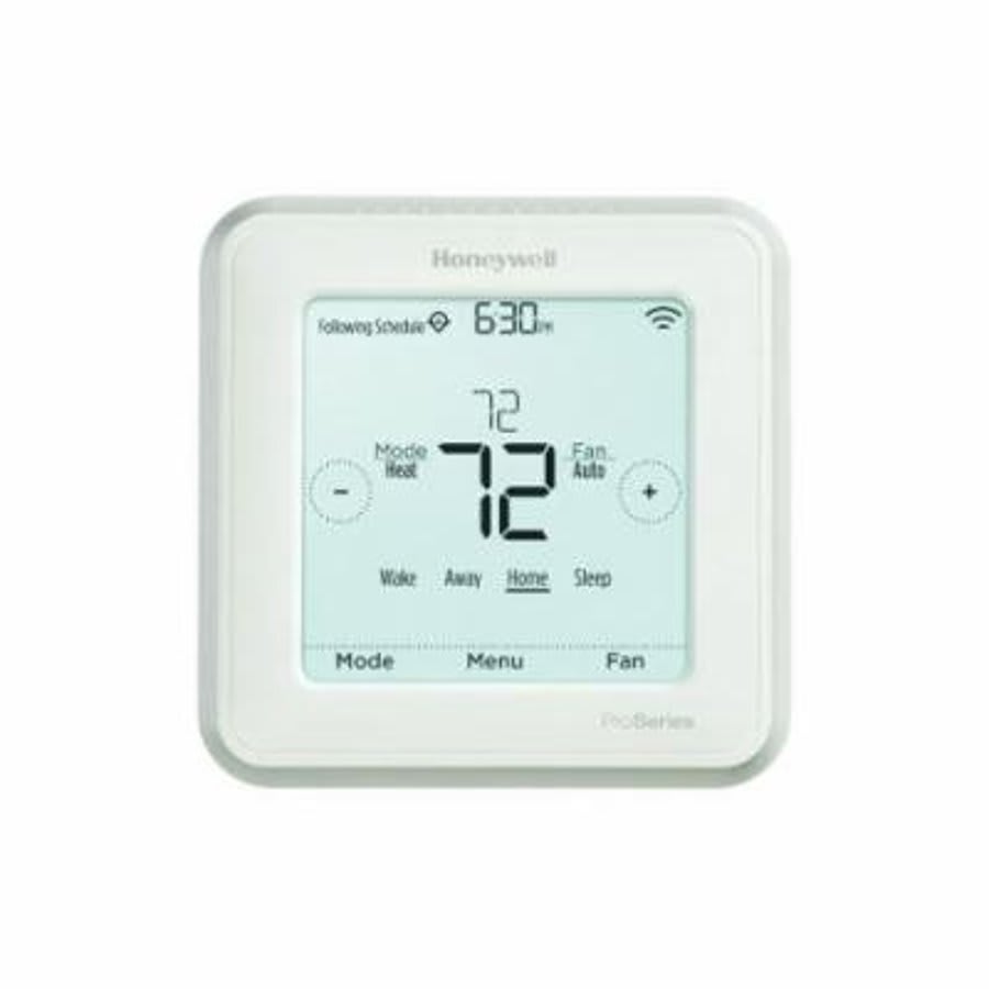 Tradeline® 6000 Thermostat, Wi-Fi, Programmable Thermostat, 40 to 90 deg F Heat/50 to 99 deg F Cool Control, 1 deg F Differential, Relay Switch