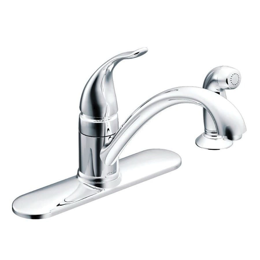 Torrance™ Kitchen Faucet, Deck Mount, ADA, 1 Lever Handle, 2 or 4-Hole, Polished Chrome