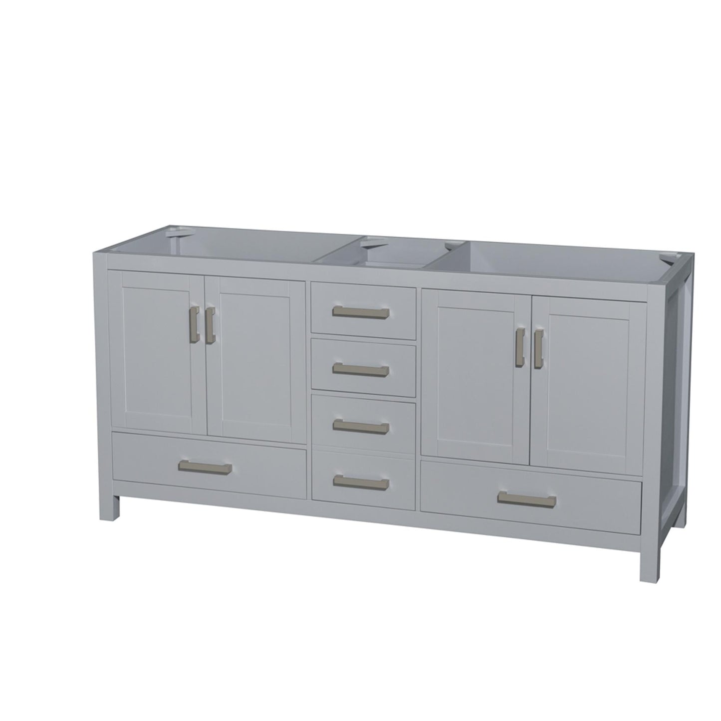 Sheffield Double Bathroom Vanity - 70.75W x 35H x 21.5D