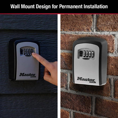 Lock Box, Resettable Combination Dials