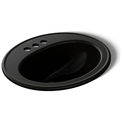 Pennington 20-1/4" Drop In Bathroom Sink with 3 Holes Drilled and Overflow