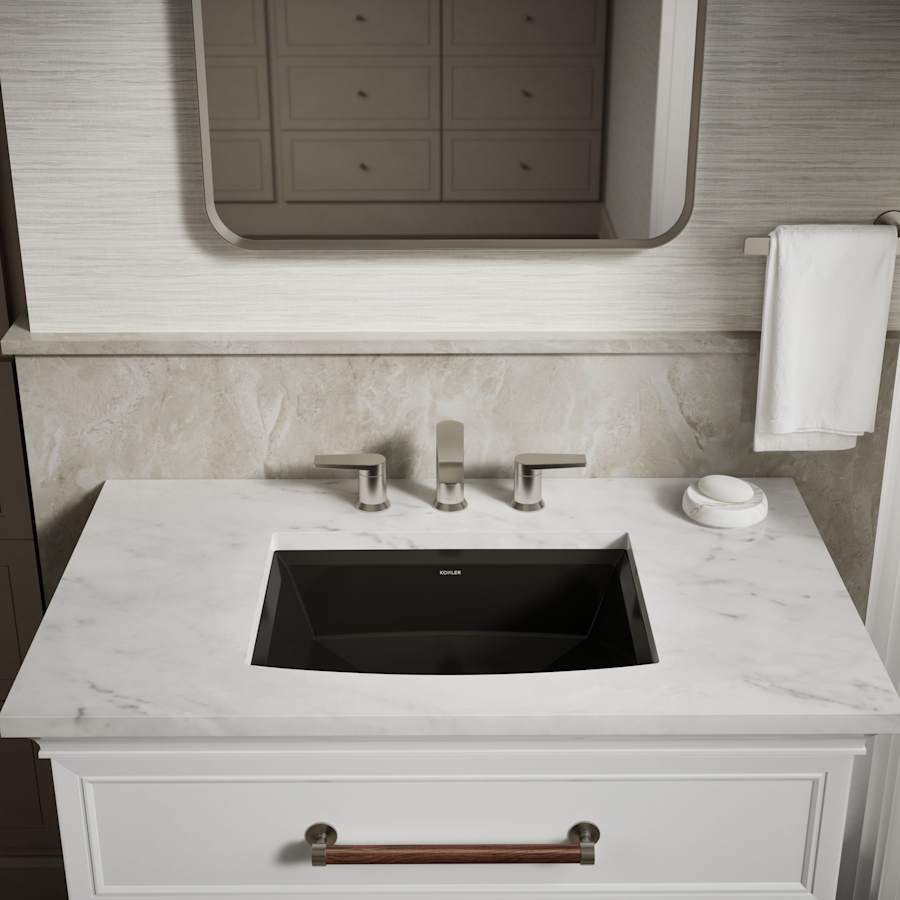 Archer 19-7/8" Undermount Bathroom Sink with Overflow