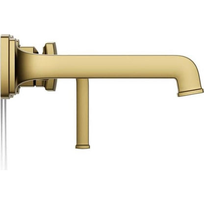 Riff 1.2 GPM Wall Mounted Widespread Bathroom Faucet