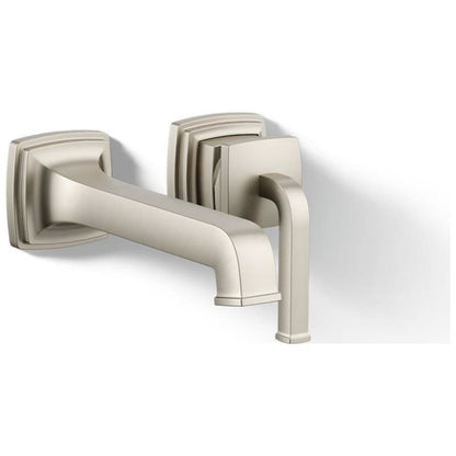 Riff 1.2 GPM Wall Mounted Widespread Bathroom Faucet