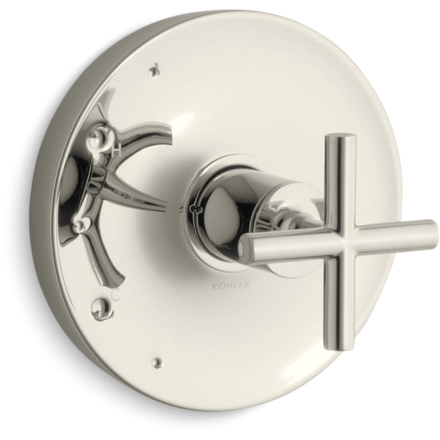 Purist Pressure Balanced Valve Trim Only with Single Cross Handle - Less Rough In