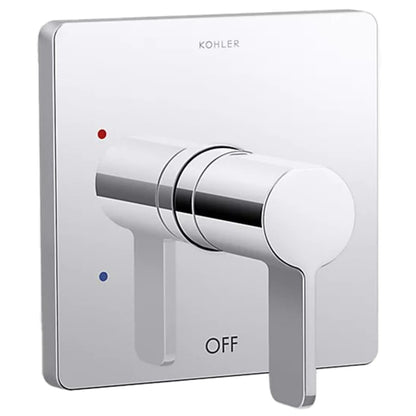 Parallel Pressure Balanced Valve Trim Only with Single Lever Handle - Less Rough In