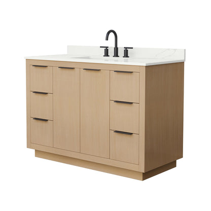 Maroni Single Bathroom Vanity - 48W x 33.75H x 22D