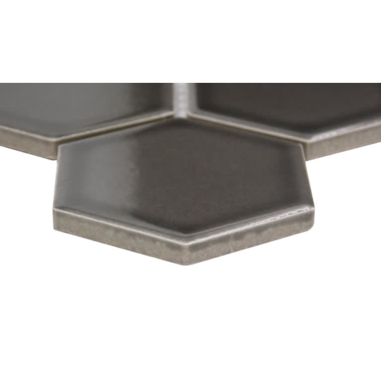 SAVVY PEWTER GL 2" HEX/MO