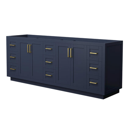 Miranda Double Bathroom Vanity - 83.25W x 33H x 21.75D