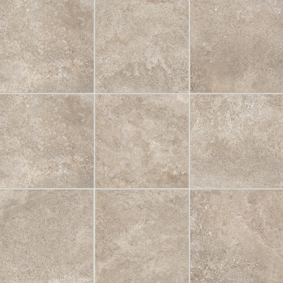 Ikonite 4" x 4" Honed Porcelain Mosaic in Grey