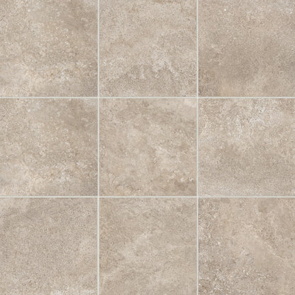 Ikonite 4" x 4" Honed Porcelain Mosaic in Grey