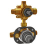 Flash 2-Way Integrated Shower Diverter Rough-In Valve with Pressure Balance Valve Cartridge