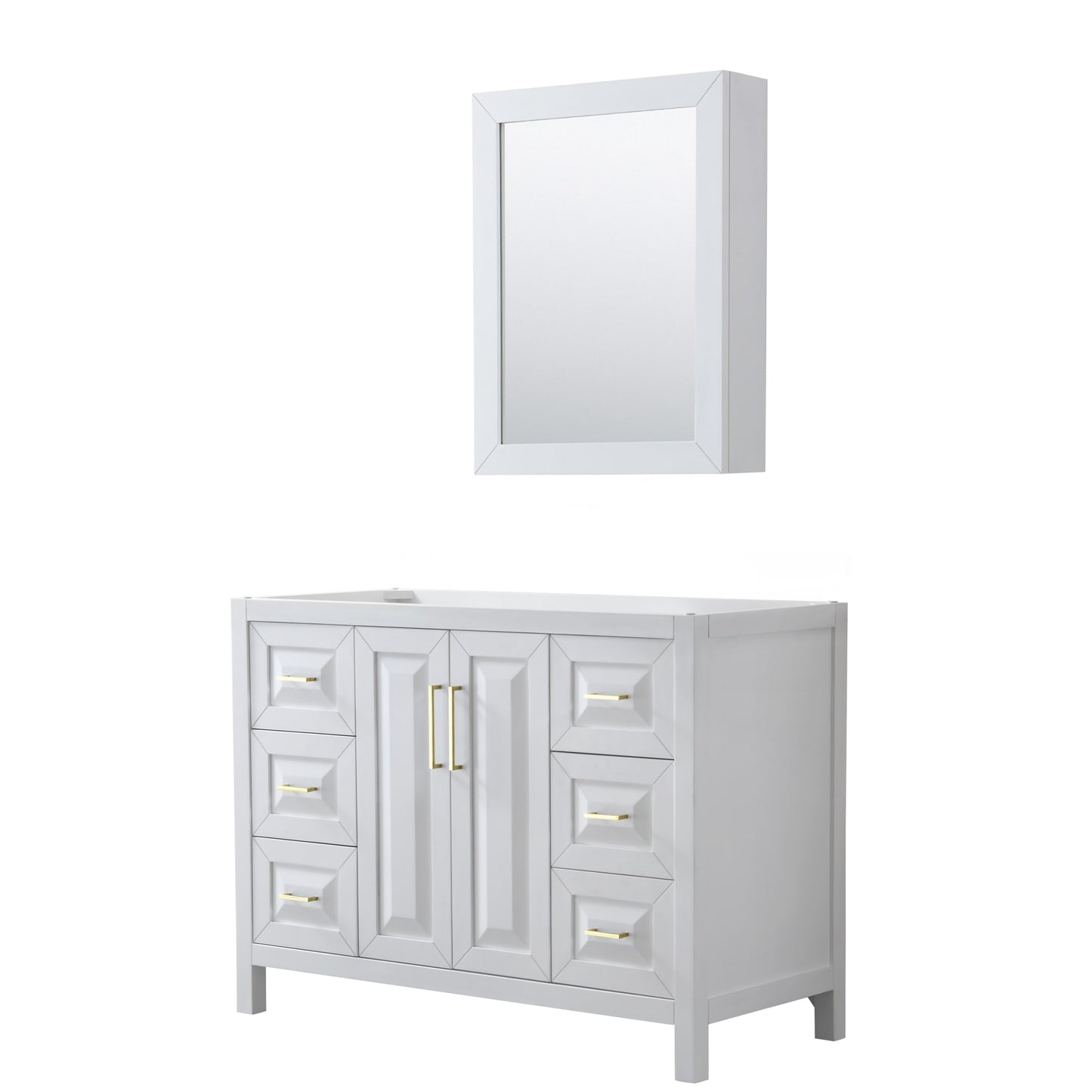 Daria Single Bathroom Vanity - 47W x 35H x 21.5D