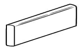 STATUARY BRIGHT 6X18 BULLNOSE