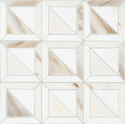 Gamma Bella Blend Basketweave 2 1/4X2 1/4 Polished