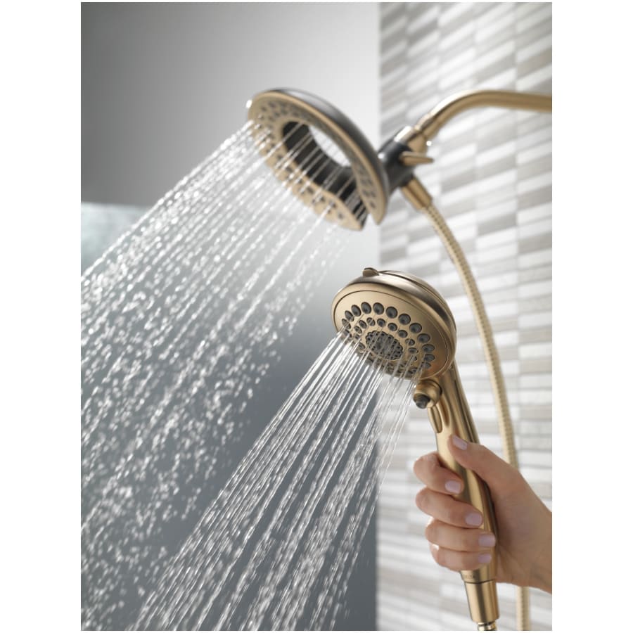 In2ition 1.75 GPM 2-in-1 Multi Function Shower Head / Handshower with Hose and Shower Arm Mount Included - Limited Lifetime Warranty